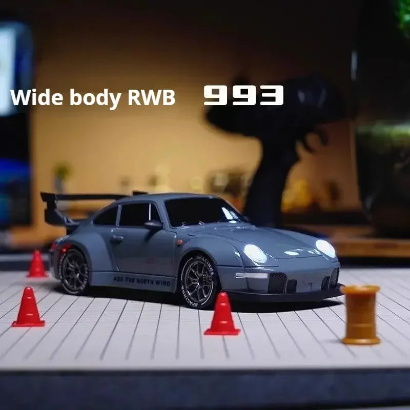 New 4WD Rc Car 20Km/H High Speed RC Drift Vehicle Car Remote Control Racing Car with LED Light Gift Competition Race Car Kid Toy