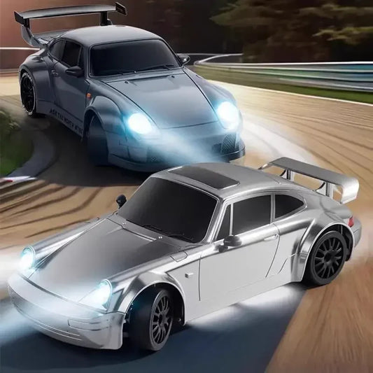 New 4WD Rc Car 20Km/H High Speed RC Drift Vehicle Car Remote Control Racing Car with LED Light Gift Competition Race Car Kid Toy